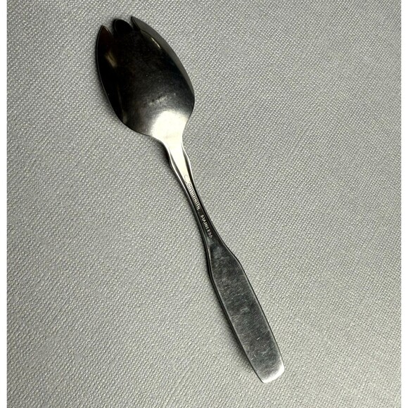 VTG Community Stainless engraved JENNA Baby Spoon Spork 5-in - Picture 5 of 6